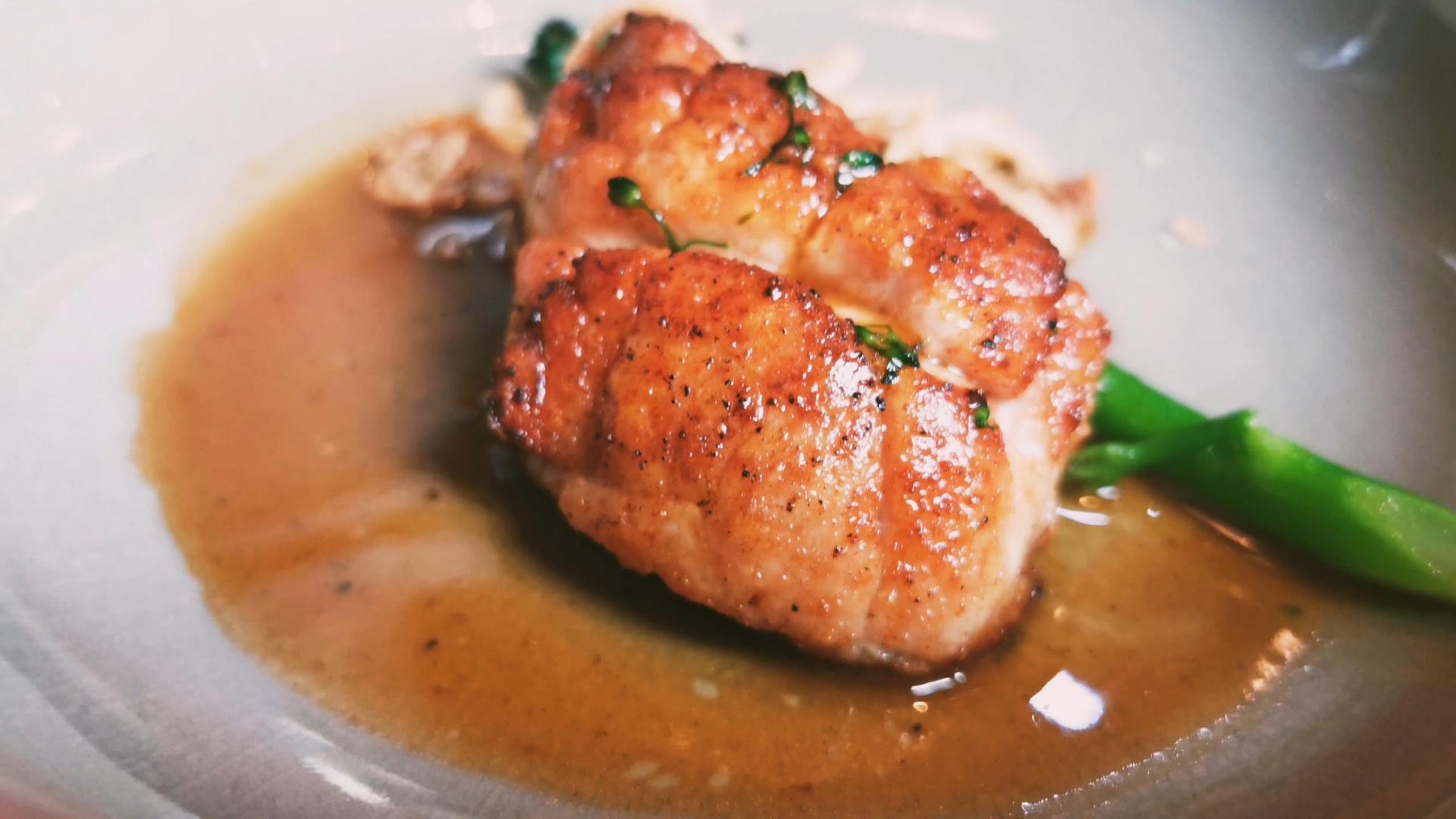 Roasted Asparagus Chicken Breast